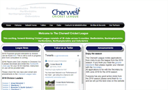 Desktop Screenshot of cherwellcricketleague.com